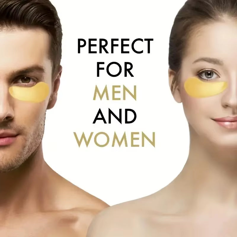 24K Gold Collagen Eye Mask anti Dark Circles Eyes Bags Moisturizing Anti-Wrinkles Eye Patches Eyes Skin Care Products