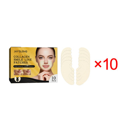 Facial Lifting Firming Skin Smooth anti Wrinkle Patch for Face & Neck Skin Tightening Care Collagen Smile Line Patches
