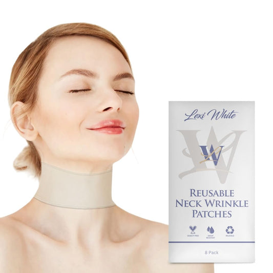 Reusable Neck Wrinkle Patches 8Pcs, anti Wrinkle Patches, Face Tape for Wrinkles Overnight, Silicone Neck Patches, Silicone Wrinkle Patches for Neck Overnight, Silicone Patches for Wrinkles